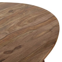 Table de chevet avec tiroirs en bois blanche L 57 cm