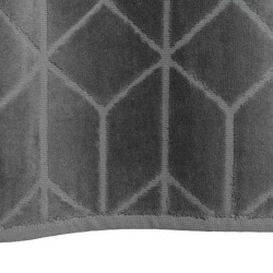 Couvre-lit en tissu gris H 240 cm ALDEN